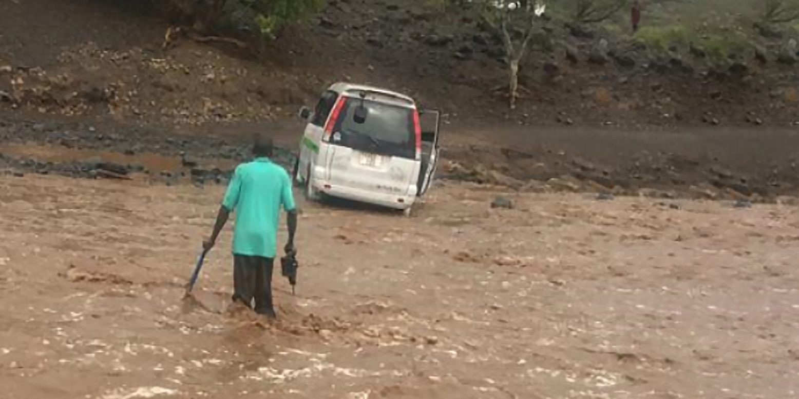 In the rainy season, roads to distant healthcare become impassible.